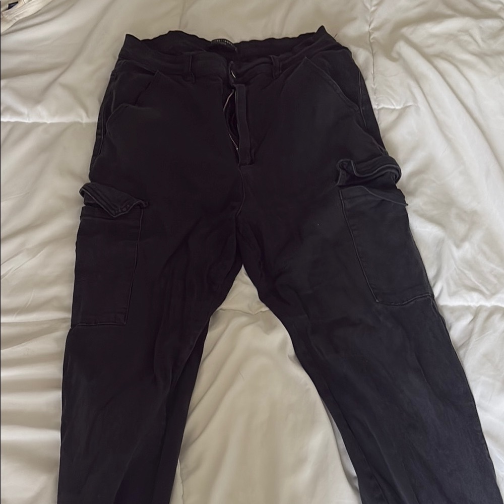 Women’s Black Cargo Pants